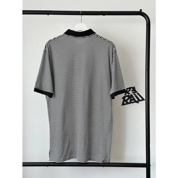 Ralph Lauren Purple Label Striped Polo Shirt - Picture 2 of 9